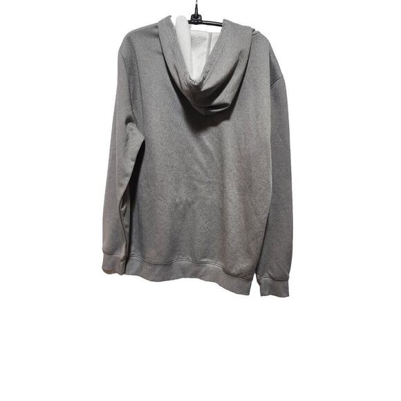 NBA Men's Hoodie Small Gray and White Pullover - Picture 3 of 4